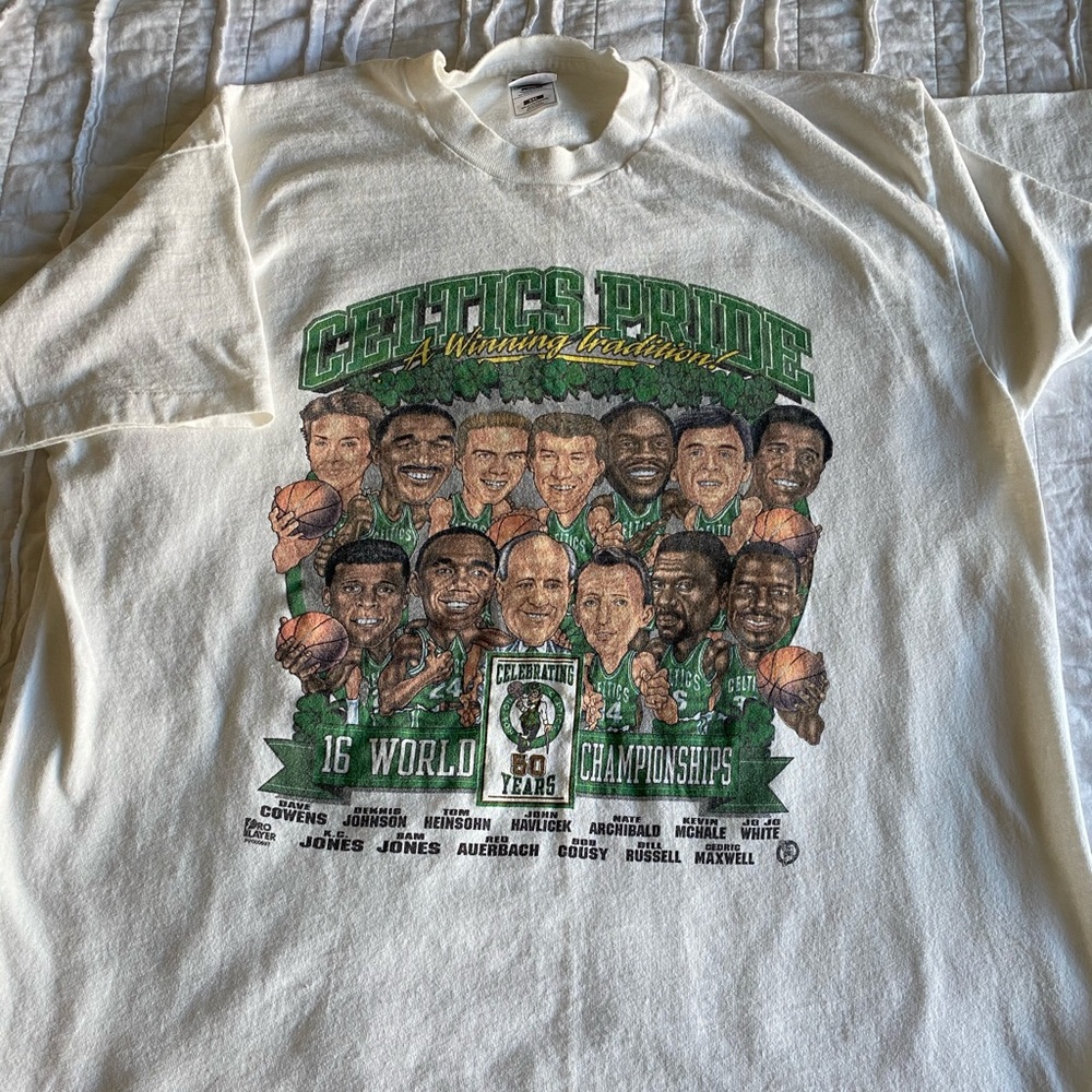COPY - Retro Boston Celtics Larry bird nba T-shirt